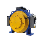 موتور آسانسور گیرلس بلولایتBloelight توان 3.2KW سرعت 1متر بر ثانیه 10نفره