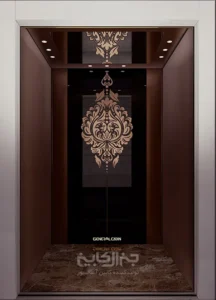 دکور کابین آسانسور G14 جنرال کابین