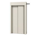 درب طبقه تمام اتوماتیک سانترال پارسیان سیستم رو – عرض 70 دو لته