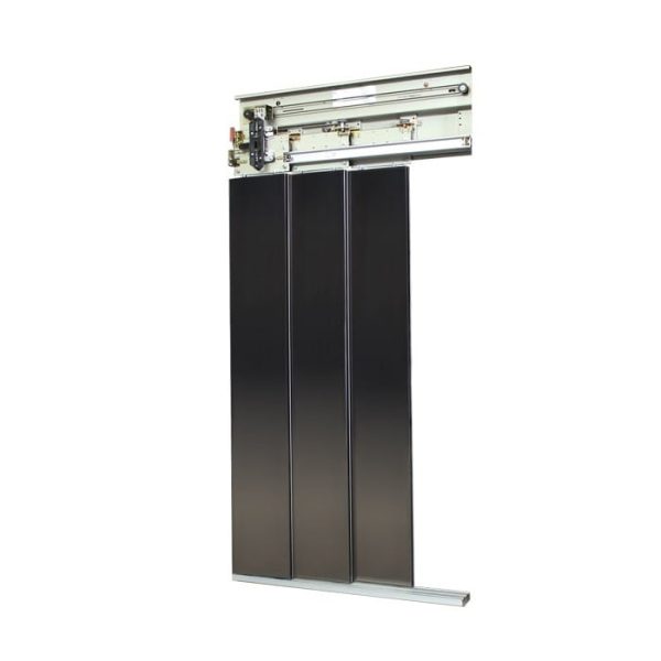 درب کابین تمام اتوماتیک یاران تلسکوپی عرض 70 سه لته